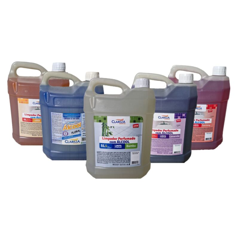 Limpador perfumado com álcool 5 litros