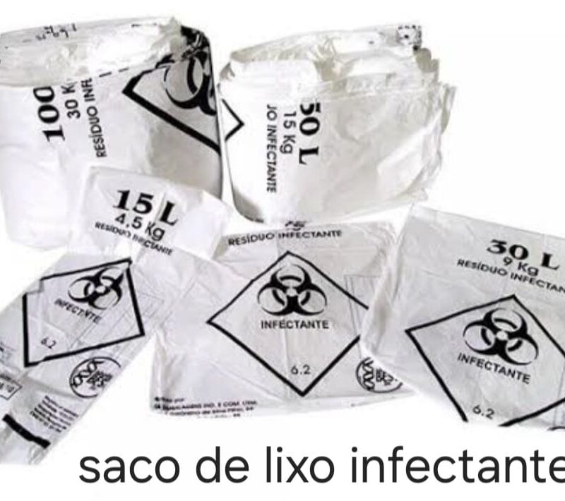 Saco de lixo infectante