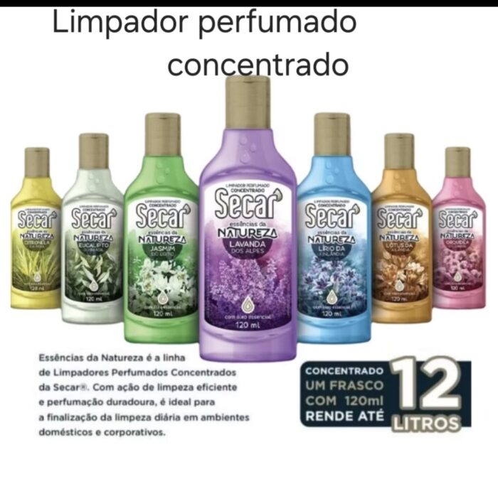 Limpador perfumado concentrado
