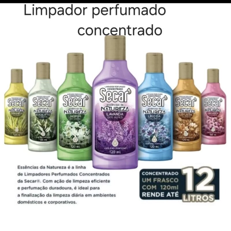 Limpador perfumado concentrado