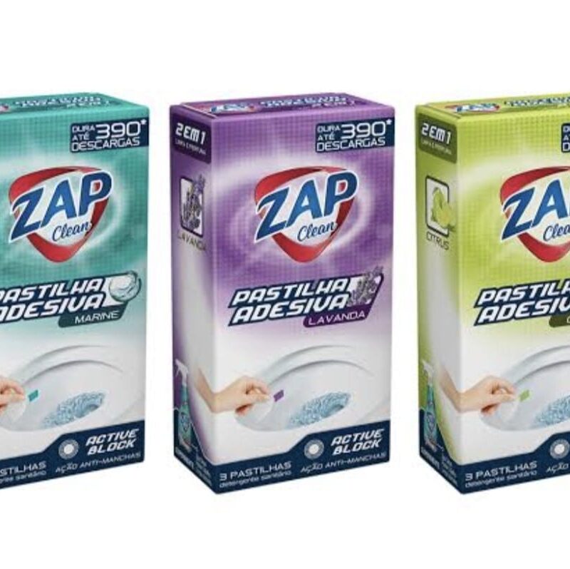 Pastilha adesiva vaso sanitário