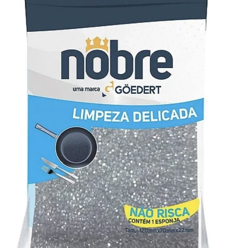 Esponja limpeza delicada - não risca