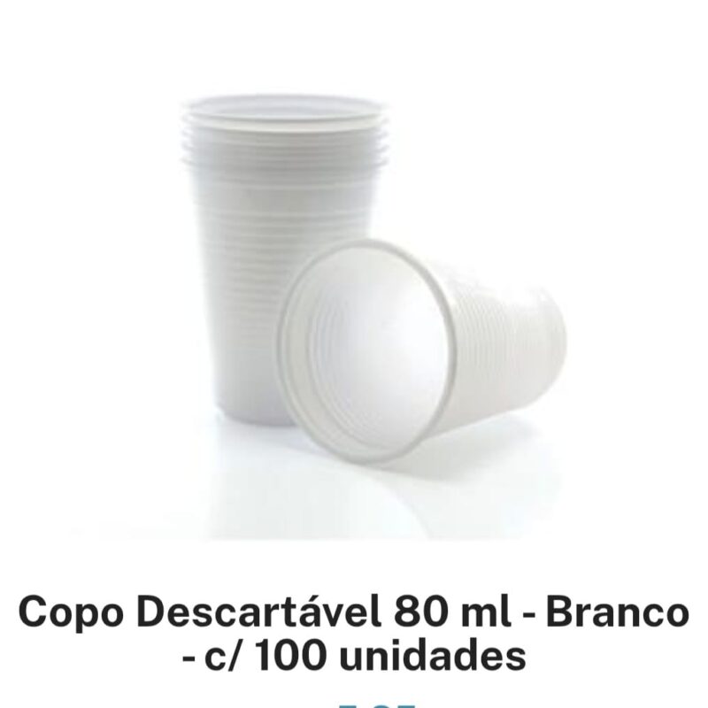 Copo descartável