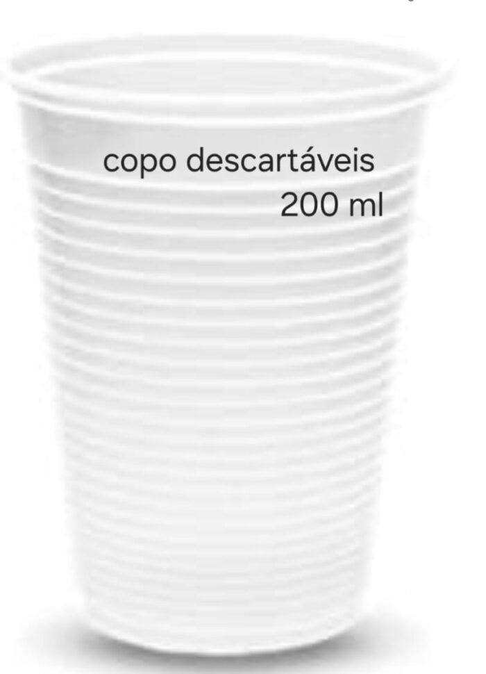 Copo descartável