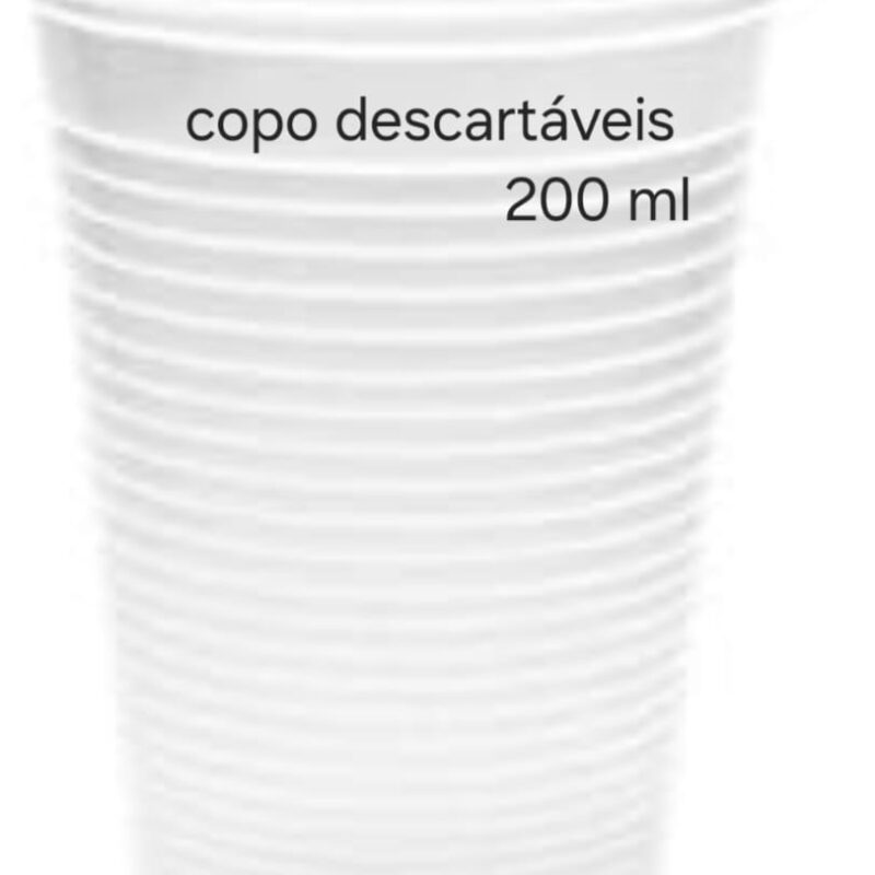 Copo descartável