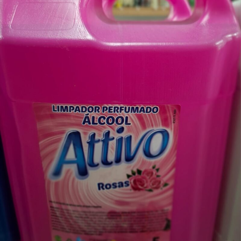 Limpador perfumado rosas