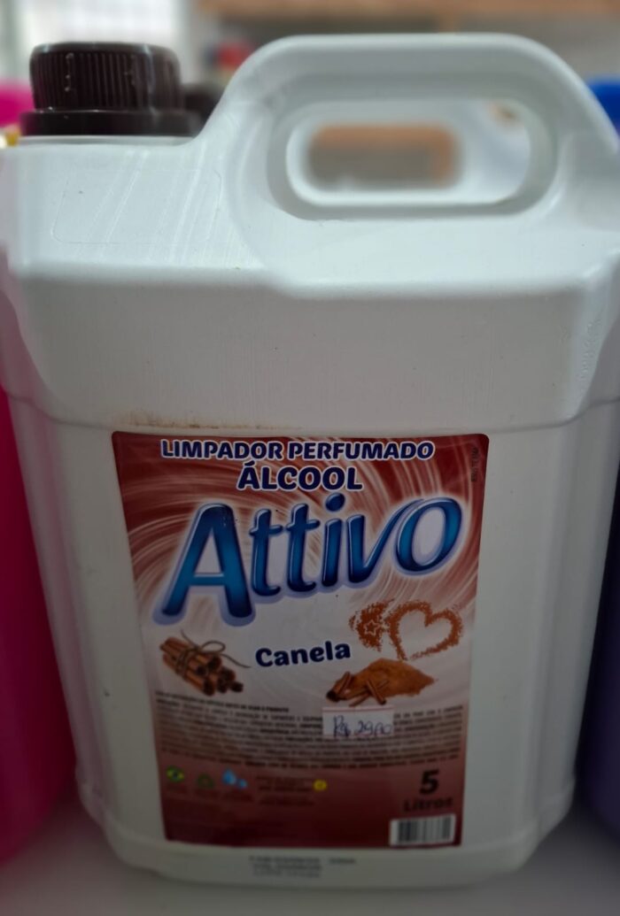Limpador perfumado canela