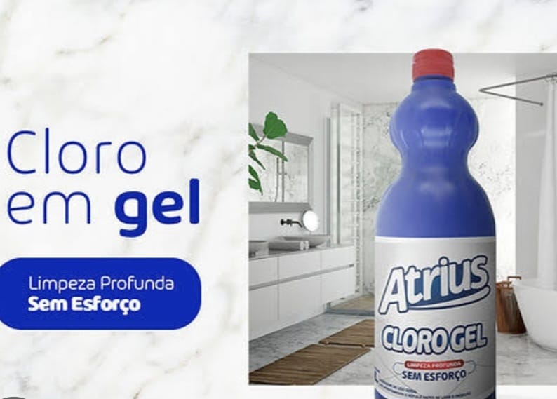 Cloro em gel