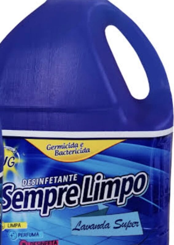Desinfetante sempre limpo
