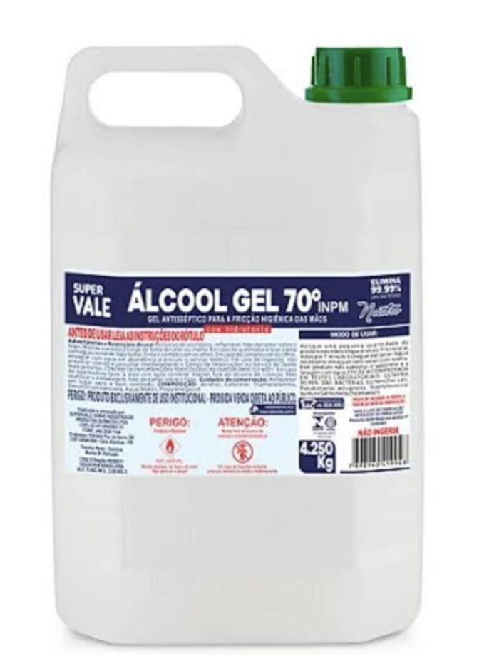 Álcool gel 70%