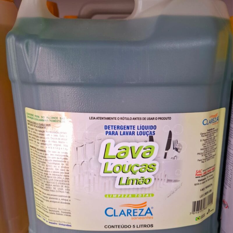 DETERGENTE DE LOUÇA LIMÃO